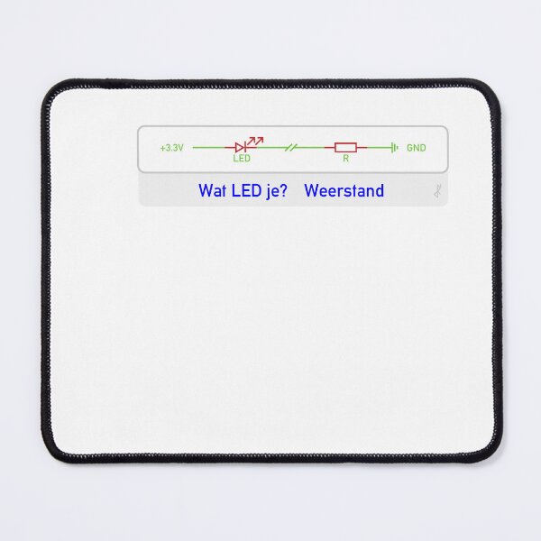 Item preview, Wat LED je? Weerstand - Technische woordgrap designed and sold by TotalKejas.