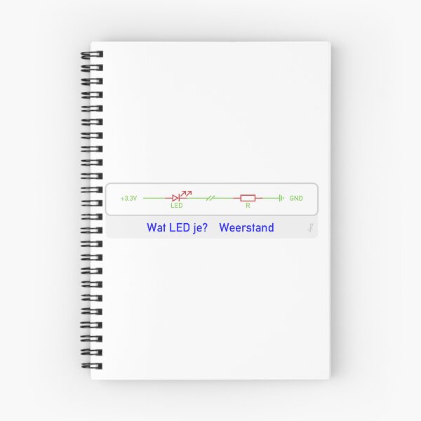 Item preview, Wat LED je? Weerstand - Technische woordgrap designed and sold by TotalKejas.