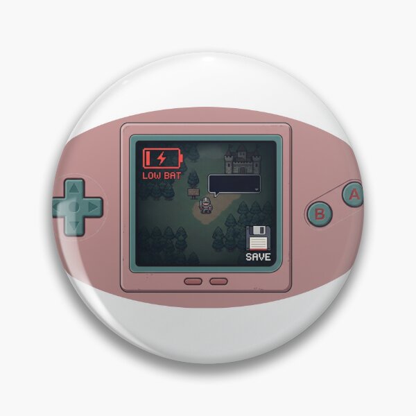 Item preview, Social Battery Blinking Red Gameboy designed and sold by arkaicreative.