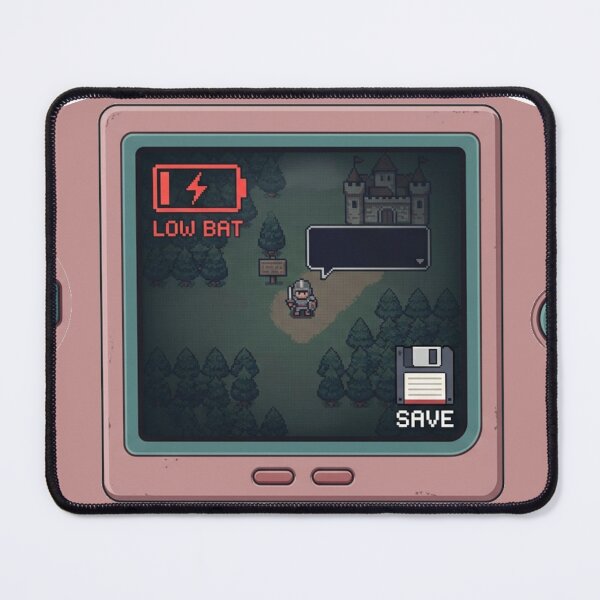 Item preview, Social Battery Blinking Red Gameboy designed and sold by arkaicreative.