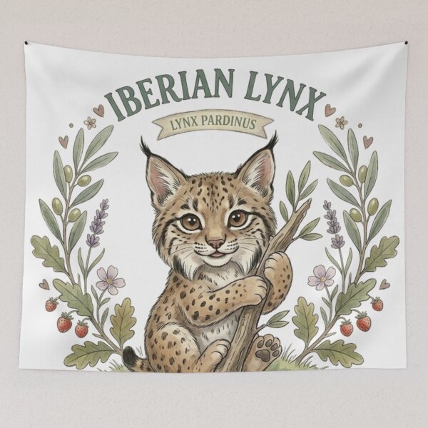 Item preview, Iberian Lynx designed and sold by AetherEcho.