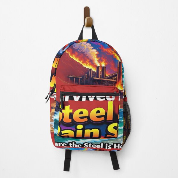 Item preview, Survived Port Talbot Steel Strong Rain Stronger Shirt | Funny Wales Steelworks Graphic Tee | Welsh Dragon Coastal Town Souvenir Gift designed and sold by Sushikidsntoddlers.
