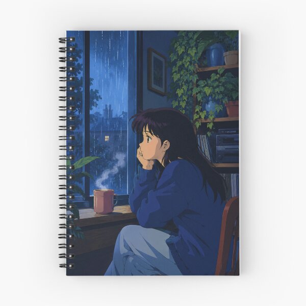 Item preview, Rainy Window Glow - Lofi Aesthetic designed and sold by bapupa.