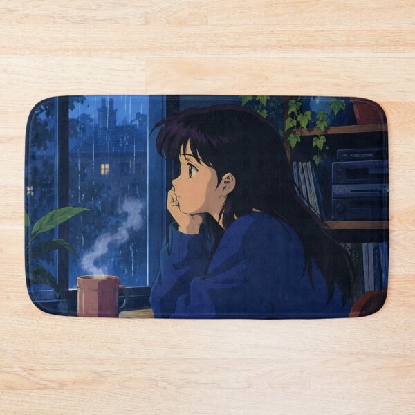 Item preview, Rainy Window Glow - Lofi Aesthetic designed and sold by bapupa.