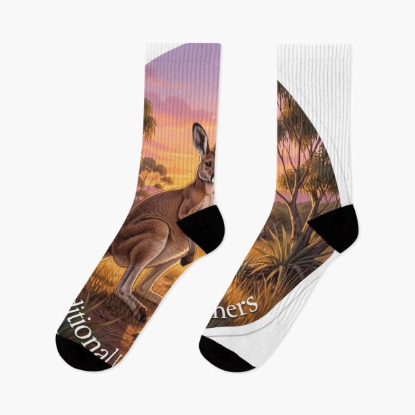 Item preview, Kangaroos Traditional Land Owners designed and sold by Kirrindy Designs.
