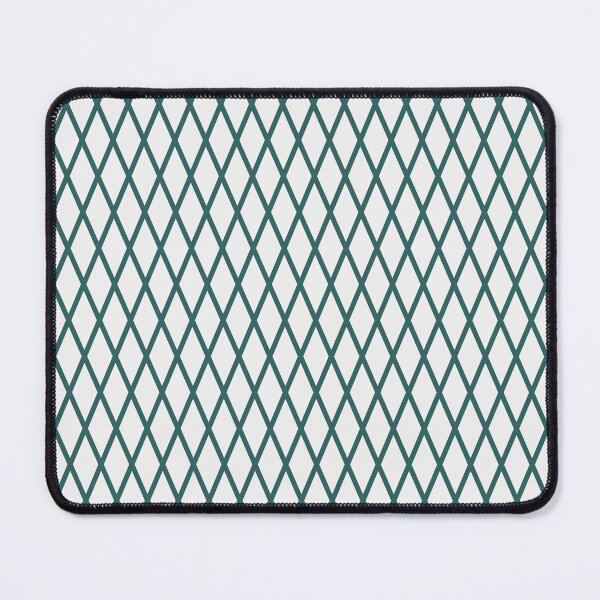 Item preview, White And Teal Lattice Pattern designed and sold by pattern-archive.