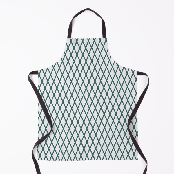 Item preview, White And Teal Lattice Pattern designed and sold by pattern-archive.