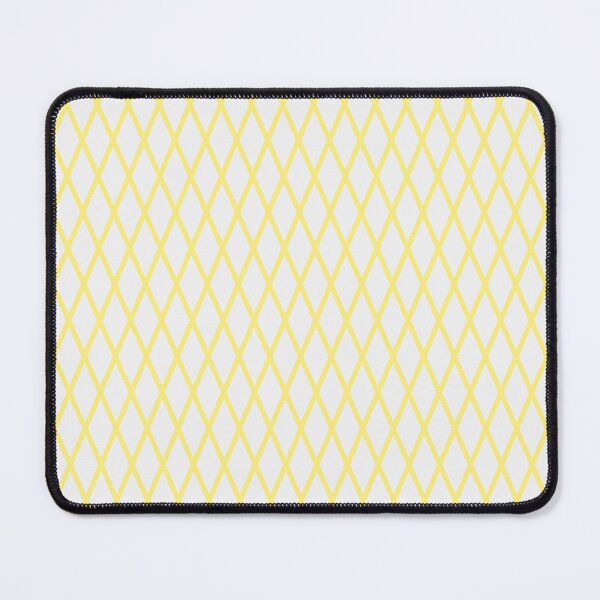 Item preview, White And Yellow Lattice Pattern designed and sold by pattern-archive.