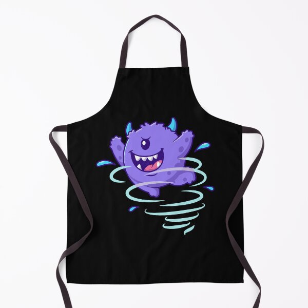 Item preview, Cute Cyclone Purple Monster Cartoon designed and sold by rarebutnocar.