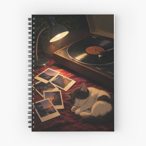 Item preview, El vinilo polvoriento - Estética lofi designed and sold by bapupa.