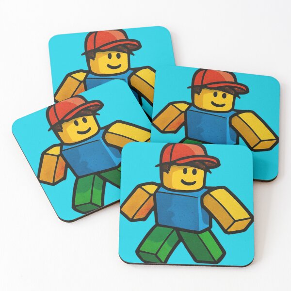 Item preview, Cute Classic Roblox Noob with Red Cap Sticker designed and sold by AgnesB77.