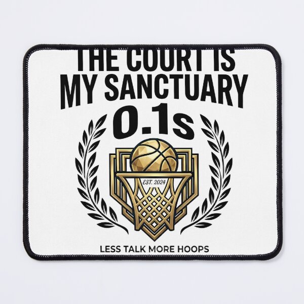 Item preview, The Court Is My Sanctuary - 0.1s Buzzer Beater Basketball Design designed and sold by matan00010.