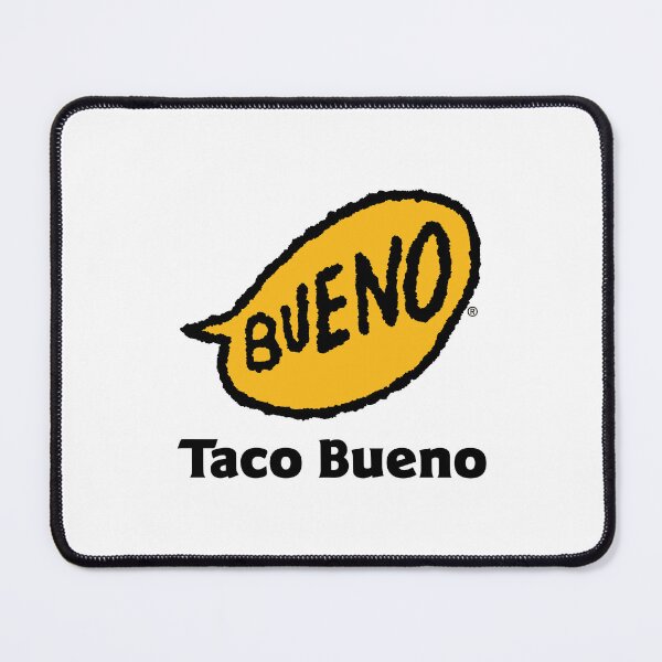 Item preview, Taco Bueno Vintage Yellow Speech Bubble Logo designed and sold by rarebutnocar.