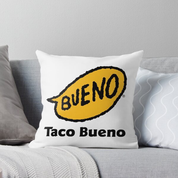 Item preview, Taco Bueno Vintage Yellow Speech Bubble Logo designed and sold by rarebutnocar.