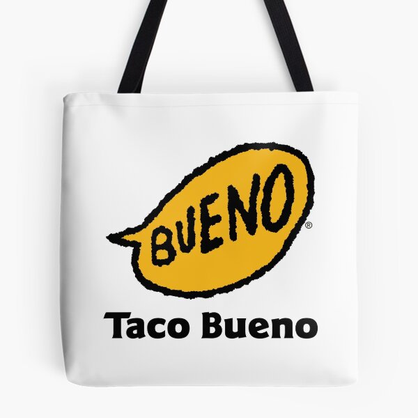 Item preview, Taco Bueno Vintage Yellow Speech Bubble Logo designed and sold by rarebutnocar.