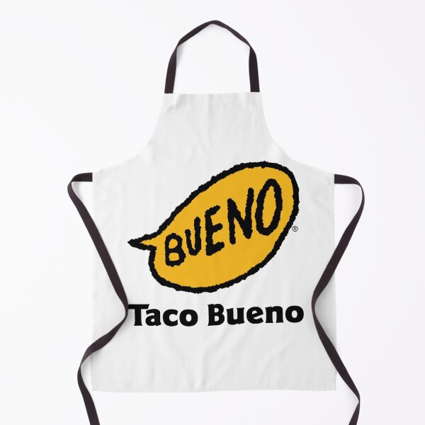 Item preview, Taco Bueno Vintage Yellow Speech Bubble Logo designed and sold by rarebutnocar.