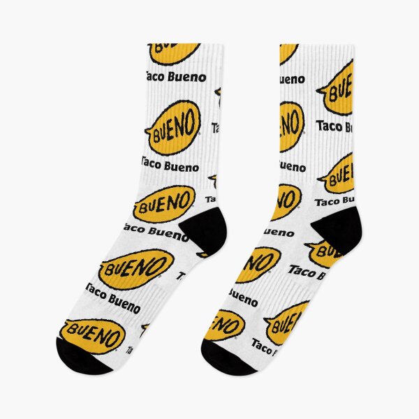 Item preview, Taco Bueno Vintage Yellow Speech Bubble Logo designed and sold by rarebutnocar.