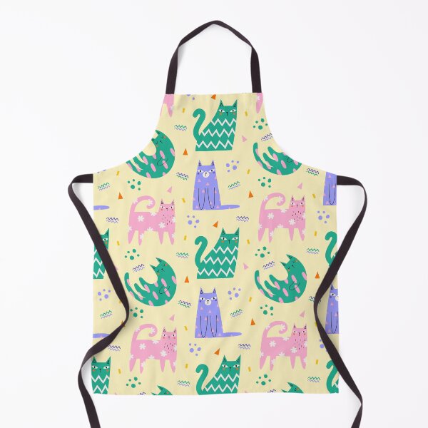 Item preview, Cats and geometri designed and sold by PatternCreativa.
