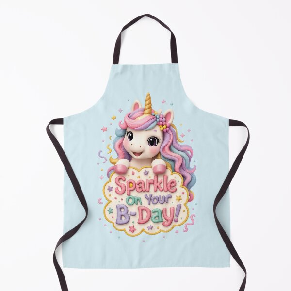 Item preview, Cute Pastel Unicorn Birthday | Kawaii 3D Happy Birthday Art designed and sold by Moons Studio.