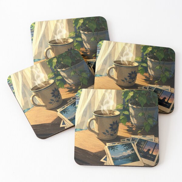 Item preview, Hazy Sunlit Desk - Lofi Ambient Art designed and sold by bapupa.