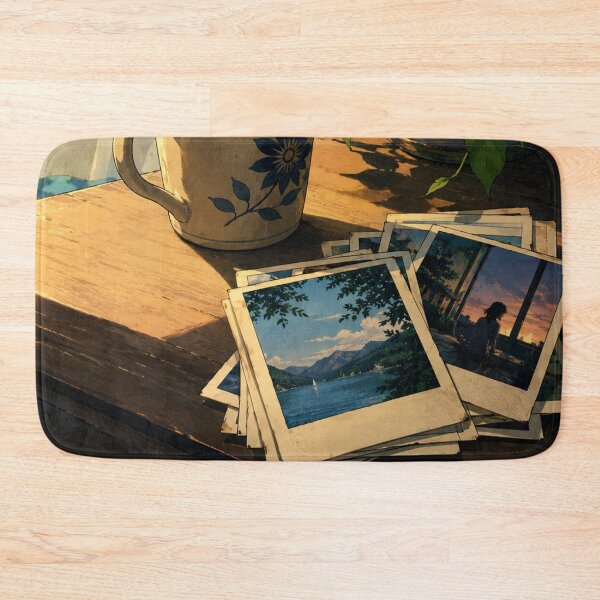 Item preview, Hazy Sunlit Desk - Lofi Ambient Art designed and sold by bapupa.
