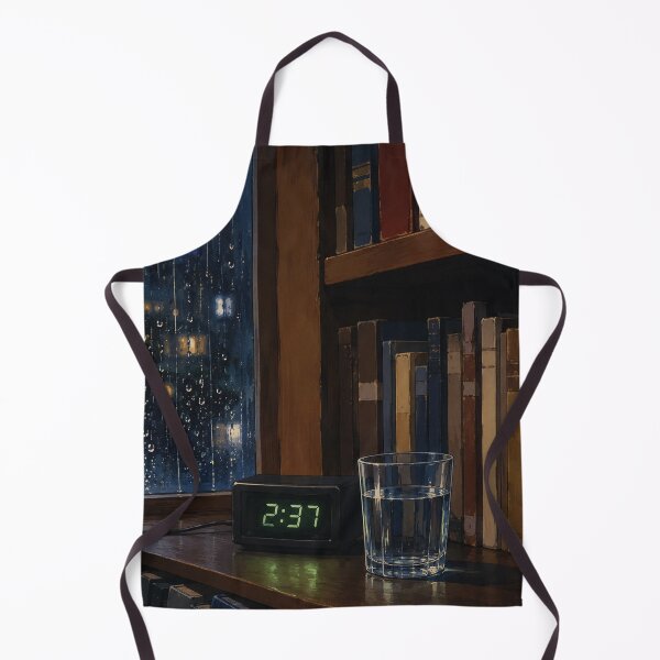 Item preview, Rainy Shelf Nook - Lofi Ambient Art designed and sold by bapupa.