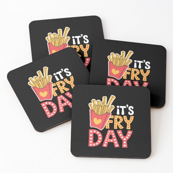 Item preview, Happy Fries-day! - Friday It's Fry Day French Fries designed and sold by SapfireStuArt.