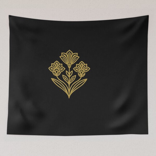 Item preview, art deco Flowers, Freedom and the Art of Life  designed and sold by ELdante.