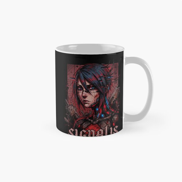 Item preview, Signalis PS1 Throwback Survival Horror Aesthetic Portrait designed and sold by Senpaiwaves.