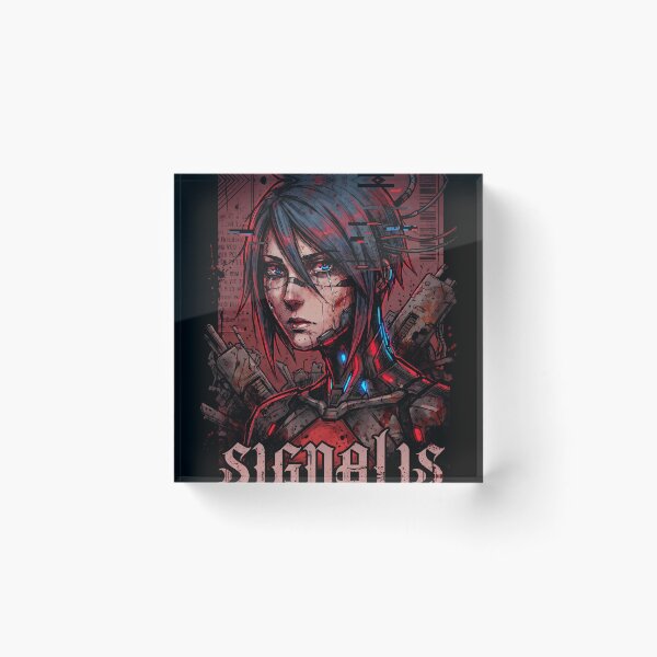 Item preview, Signalis PS1 Throwback Survival Horror Aesthetic Portrait designed and sold by Senpaiwaves.