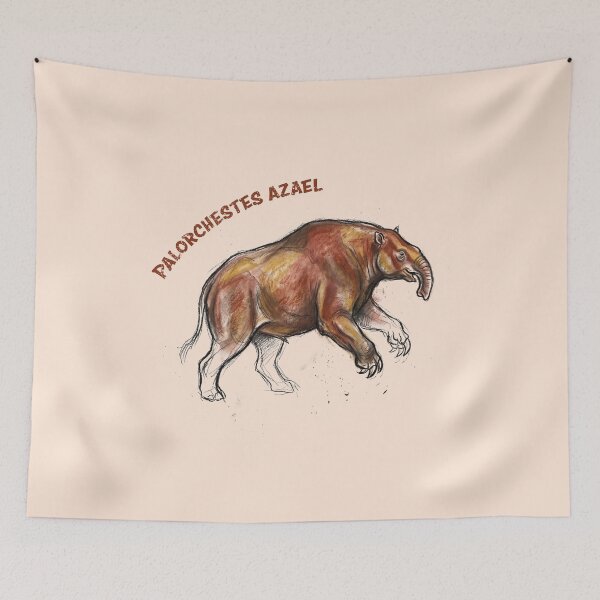 Item preview, The Ancient Leaper That Couldn't: Palorchestes azael Prehistoric Art designed and sold by FreiherrPK.