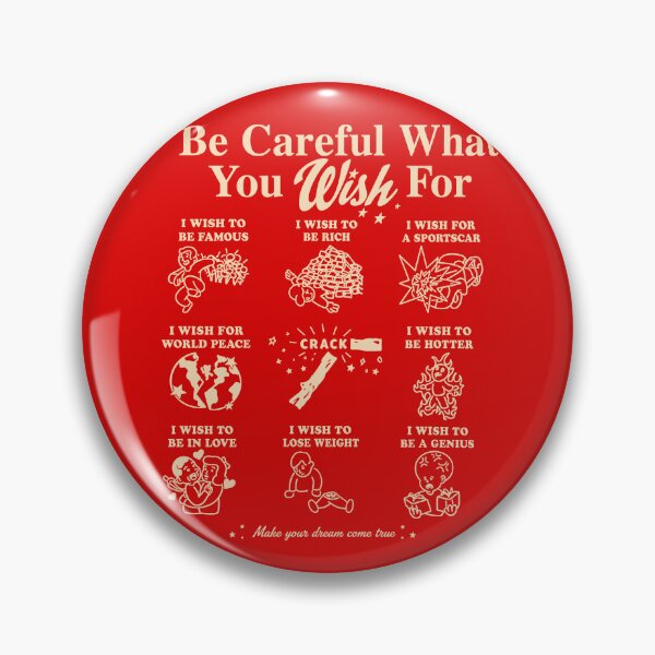 Item preview, Obsession 2026 Vintage Be Careful What You Wish designed and sold by VortexdagoArt.