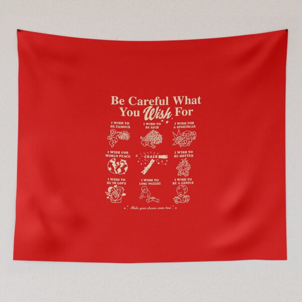 Item preview, Obsession 2026 Vintage Be Careful What You Wish designed and sold by VortexdagoArt.
