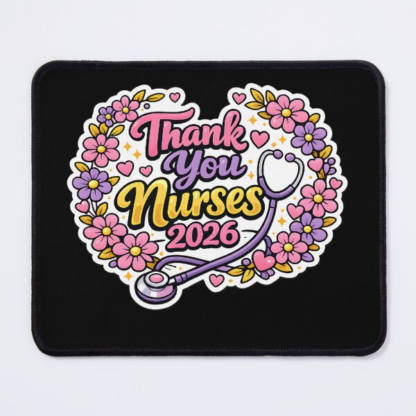 Item preview, Thank You Nurses 2026 Sticker | Nurse Appreciation Gift | Nurse Life designed and sold by VaultVibes.