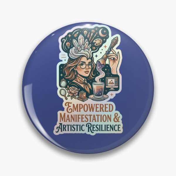 Item preview, Empowered Artistic Manifestation Witchy Sticker designed and sold by Spontane Minds.