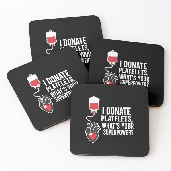 Item preview, I Donate Platelets, Blood Plasma Donation Phlebotomist designed and sold by SapfireStuArt.