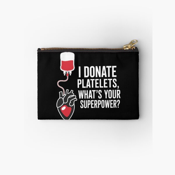 Item preview, I Donate Platelets, Blood Plasma Donation Phlebotomist designed and sold by SapfireStuArt.