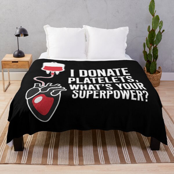 Item preview, I Donate Platelets, Blood Plasma Donation Phlebotomist designed and sold by SapfireStuArt.