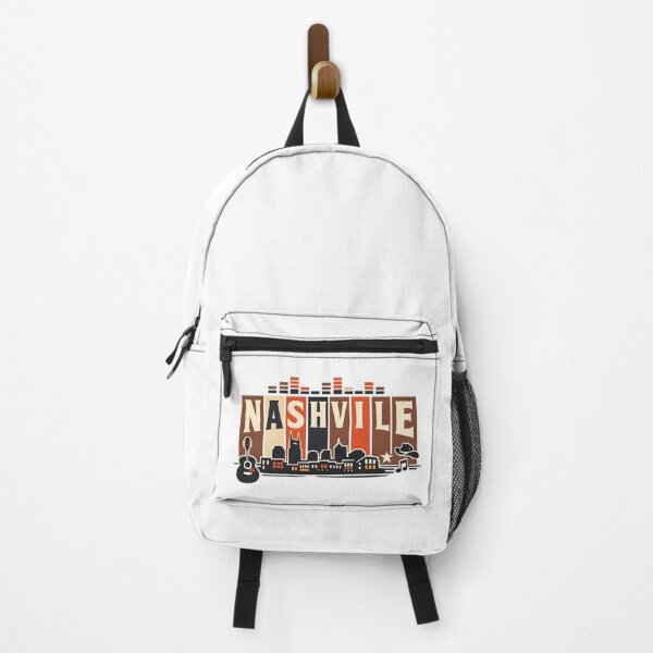 Item preview, Nashville Retro Vintage Travel Shirt designed and sold by SJarts Creative Studio.