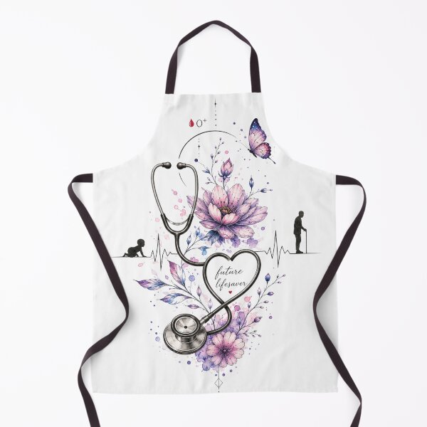 Item preview, Future Lifesaver Floral Stethoscope designed and sold by Just4You365.