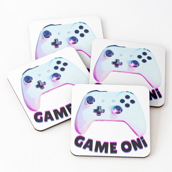Item preview, Game Oni Neon Gaming Controller designed and sold by vibecraft_studio2.