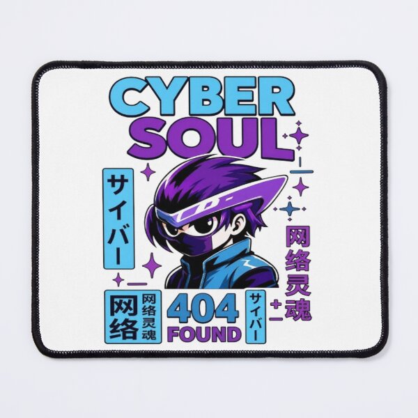 Item preview, Cyber Soul Anime Ninja Streetwear Design designed and sold by Ahmedsyde.