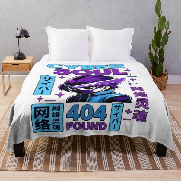 Item preview, Cyber Soul Anime Ninja Streetwear Design designed and sold by Ahmedsyde.