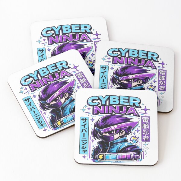 Item preview, Cyber Ninja Animcyberpunke Streetwear Future Design designed and sold by Ahmedsyde.