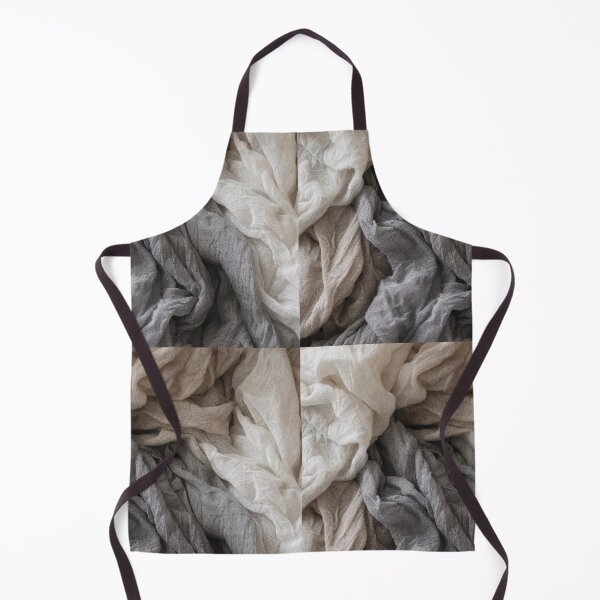 Item preview, Crinkled Voile Textile Abstract Fabric Pattern designed and sold by frumixart.