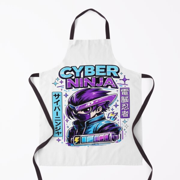Item preview, Cyber Ninja Animcyberpunke Streetwear Future Design designed and sold by Ahmedsyde.