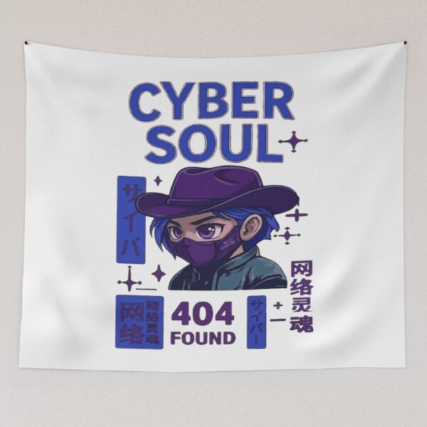 Item preview, Copy of Cyber Ninja Animation Cyberpunk Streetwear Future Design designed and sold by Ahmedsyde.
