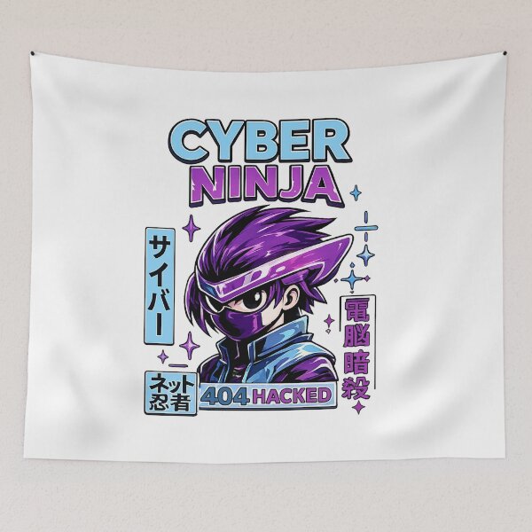Item preview, Cyber Ninja 404 Future Soul designed and sold by Ahmedsyde.
