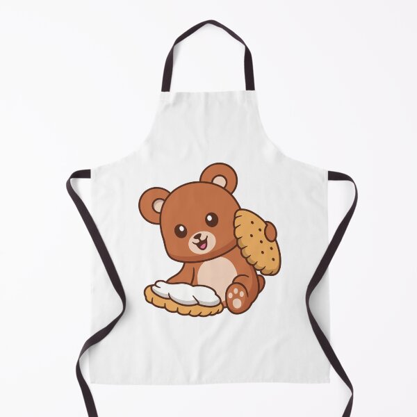 Item preview, Cute Bear holding Smores Biscuit Sandwich designed and sold by rarebutnocar.