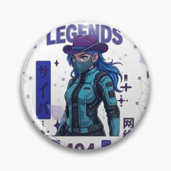 Artikelvorschau, Cyber Legend Anime Girl Futuristic Tech Warrior entworfen und verkauft von Ahmedsyde.